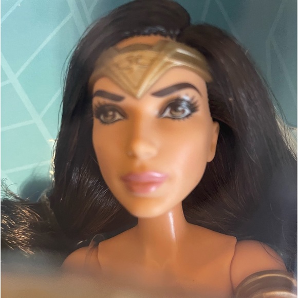 2016 DC Shield Block Wonder Woman Doll Action figure NIB - Picture 2 of 4